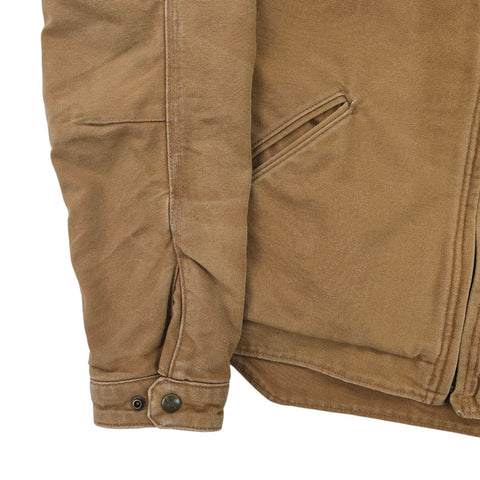 Carhartt Detroit Y2K Workwear Blanket Lined Jacket Brown Men's Large