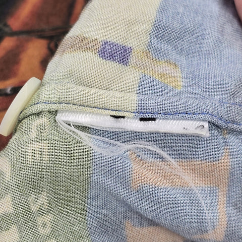 Polo Ralph Lauren Classic Fit Equestrian Print Camp Shirt Long Sleeve Men's