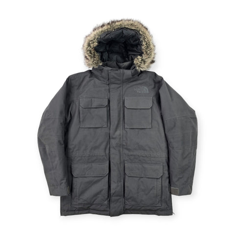 The North Face El Norte Dryvent Down Puffer Jacket Grey Men's Large