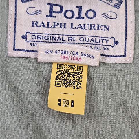 Polo Ralph Lauren Military Patch Field Jacket Green Men's XL