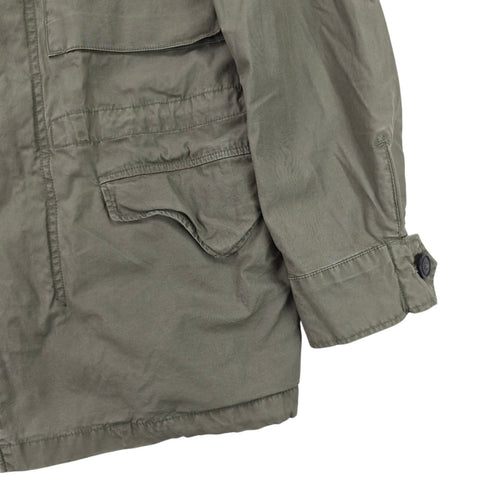 Polo Ralph Lauren Military Patch Field Jacket Green Men's Small