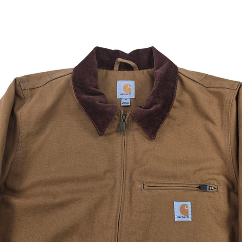 Carhartt Detroit Workwear Blanket Lined Jacket Brown Men's Medium