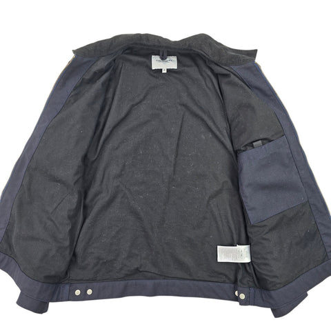 Carhartt WIP Detroit Bomber Jacket Navy Blue Men's Medium