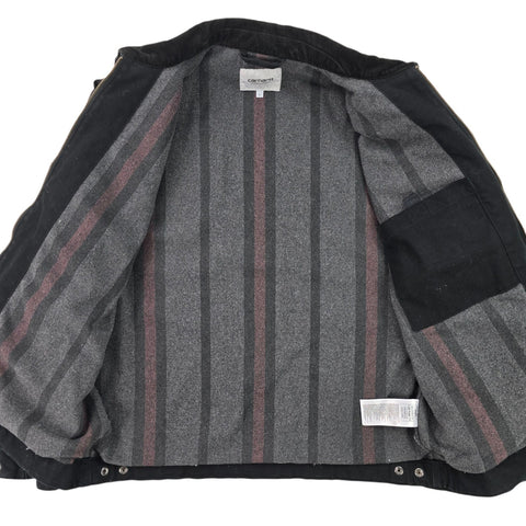 Carhartt WIP Detroit Blanket Lined Jacket Black Men's Large