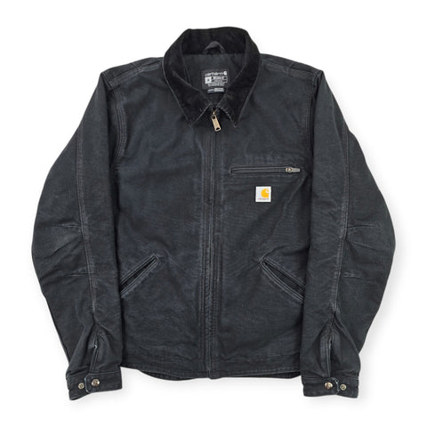 Carhartt Detroit Workwear Blanket Lined Jacket Black Men's Medium