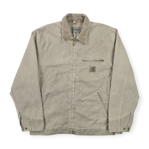 Carhartt WIP Detroit Dyed Bomber Jacket Brown Men's XL