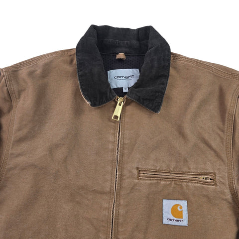 Carhartt WIP Detroit Mesh Lined Jacket Brown Men's Medium