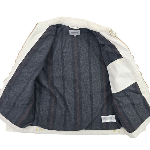 Carhartt WIP Detroit Blanket Lined Jacket White Men's XL