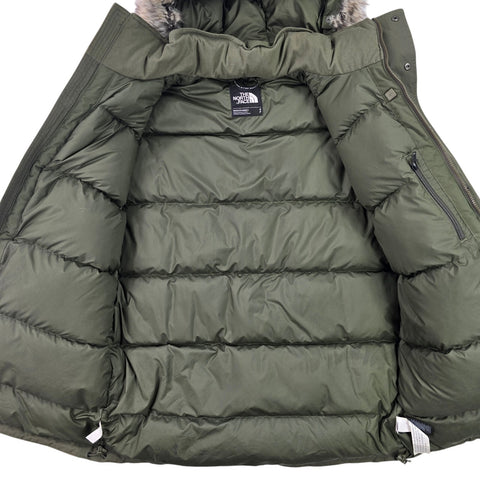 The North Face New Peak 550 Dryvent Down Puffer Jacket Green Men's Small
