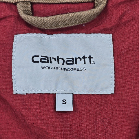 Carhartt WIP Arbor Utility Vest Gilet Jacket Brown Men's Small