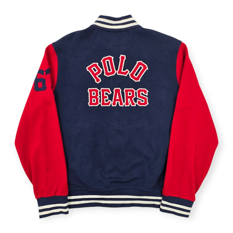 Polo Ralph Lauren Bears Spellout Varsity Jacket Men's Large