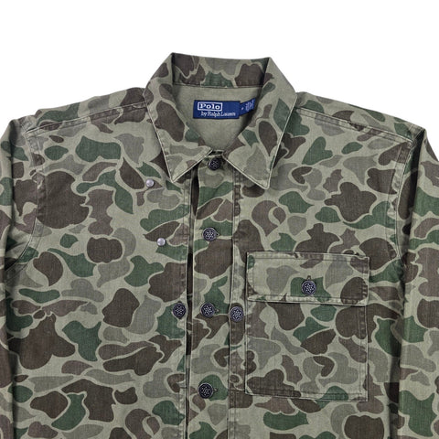 Polo Ralph Lauren Utility Camouflage Shirt Jacket Men's Medium