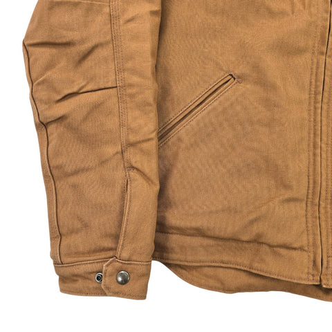 Carhartt Detroit Workwear Blanket Lined Jacket Brown Men's Medium