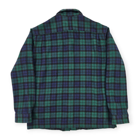 Polo Ralph Lauren Plaid Checkered Wool Overshirt Jacket Men's Medium