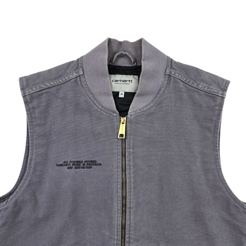 Carhartt WIP x Size? All Possible Futures Vest Jacket Purple Men's Medium