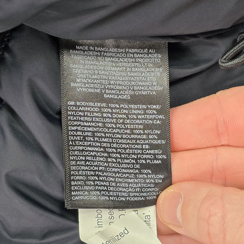 The North Face 700 Nuptse Down Puffer Jacket Wasabi Ice Dye Men's Medium