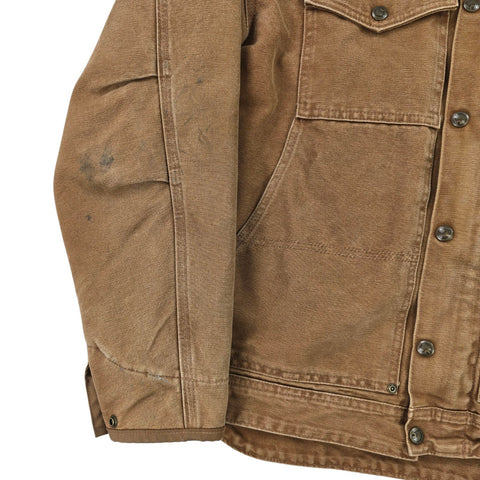 Carhartt Berwick Y2K Workwear Fleece Lined Jacket Brown Men's Large