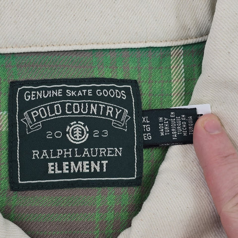 Polo Ralph Lauren x Element Denim Trucker Jacket Ecru Men's XL