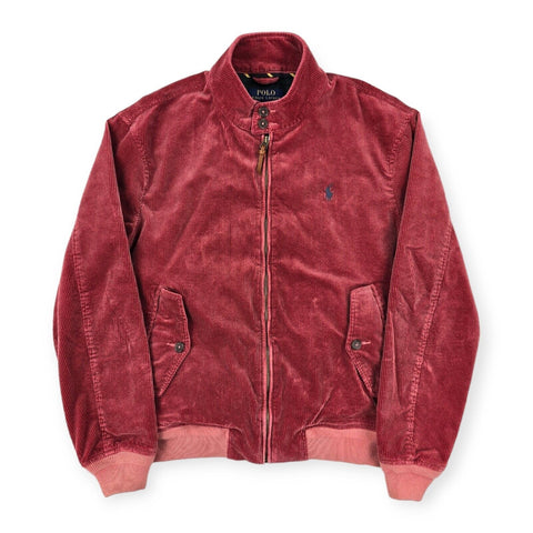 Polo Ralph Lauren Corduroy Harrington Jacket Red Men's Medium