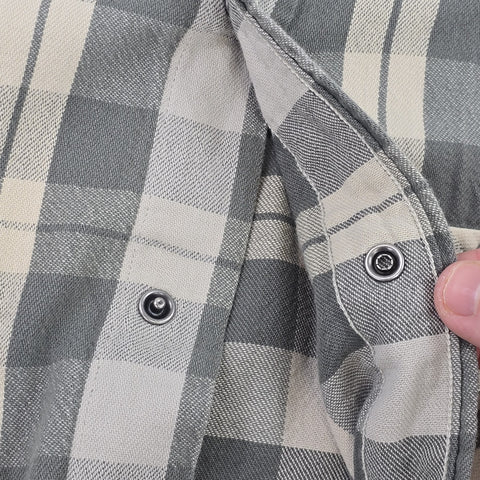 RRL Ralph Lauren Western Flannel Checkered Shirt Men's Small