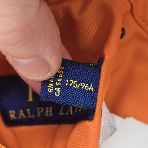 Polo Ralph Lauren Reversible Military Patch Flight Bomber Jacket Men's Medium