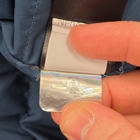 The North Face Tower Peak 550 Dryvent Down Puffer Jacket Blue Men's Large