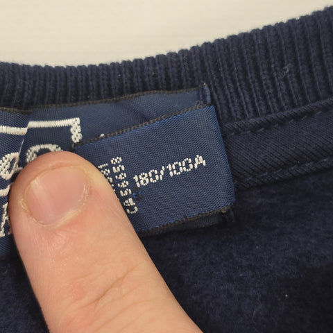 Polo Ralph Lauren Rare MLB Bear Cubs Baseball Sweatshirt Blue Mens Large