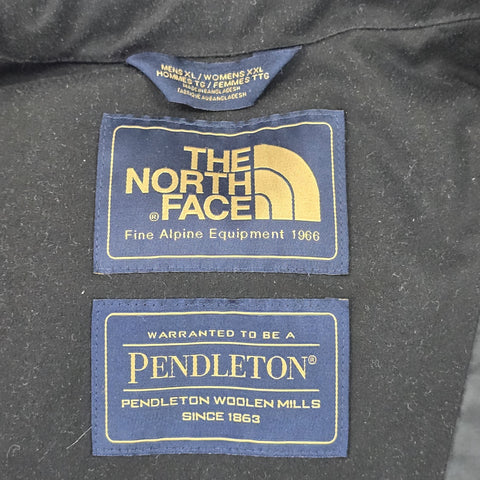 The North Face x Pendleton 700 Nuptse Down Puffer Jacket Black Men's XL