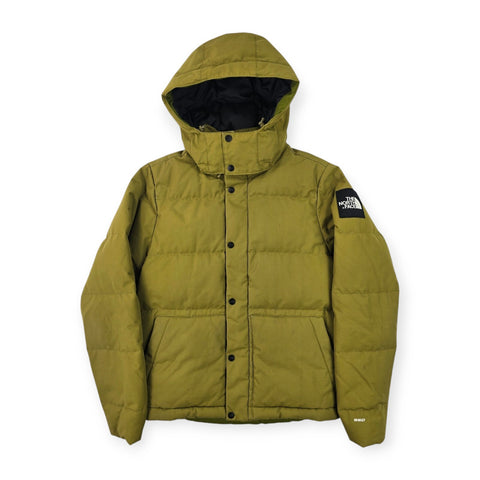 The North Face Box Canyon 550 Down Puffer Jacket Green Men's Medium