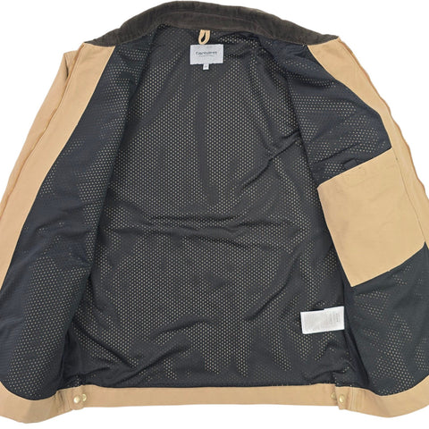 Carhartt WIP Detroit Mesh Lined Jacket Brown Men's XL