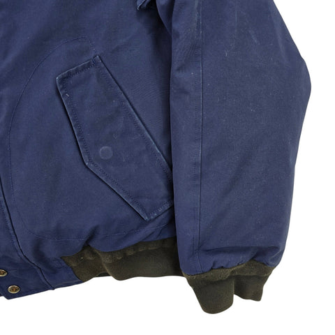 Polo Ralph Lauren Down Puffer Parka Jacket Blue Men's Medium