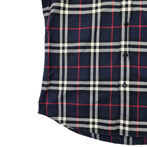 Burberry Nova Check Short Sleeve Shirt Men's Large