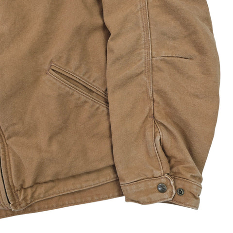 Carhartt Detroit Y2K Workwear Blanket Lined Jacket Brown Men's XXL