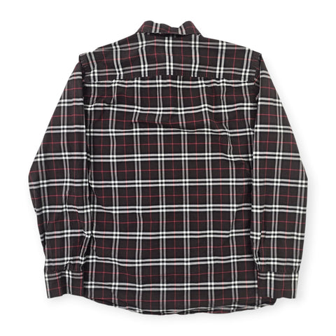 Burberry Nova Check Pattern Long Sleeve Shirt Men's Medium