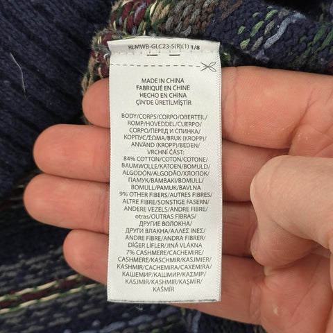 Polo Ralph Lauren Fair Isle Pattern Knitted Jumper Men's XL