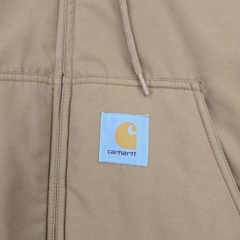 Carhartt WIP Active Cold Puffer Jacket Brown Men's Large