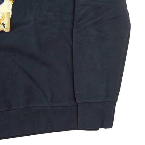 Ralph Lauren Purple Label Bear Sweatshirt Blue Men's Small