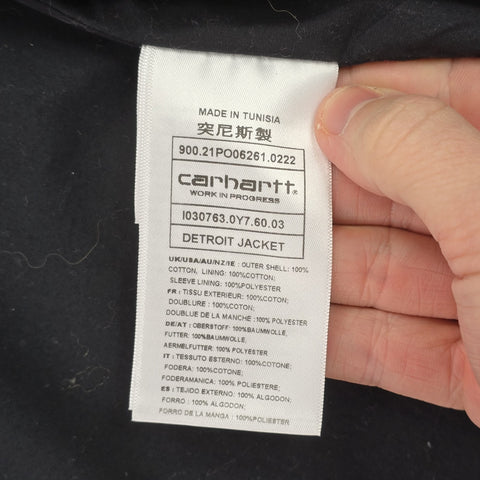 Carhartt WIP Detroit Bandana Pattern Jacket Brown Men's Large