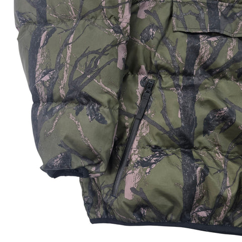 Carhartt WIP Jones 1/2 Zip Camouflage Puffer Jacket Men's Medium