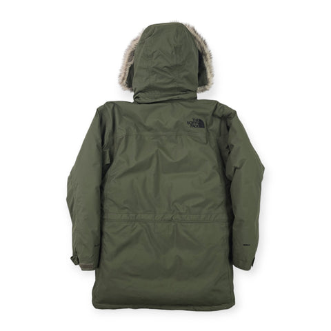 The North Face New Peak 550 Dryvent Down Puffer Jacket Green Men's Small