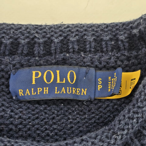 Polo Ralph Lauren USA Flag Colourblock Knitted Jumper Men's Small