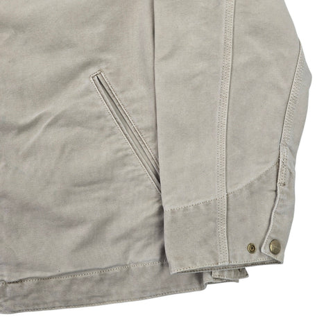 Carhartt WIP Detroit Dyed Bomber Jacket Brown Men's XL