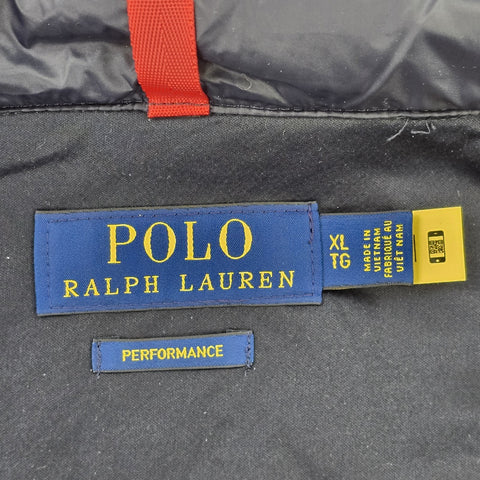Polo Ralph Lauren Thor Hybrid Soft Shell Puffer Jacket Navy Blue Men's XL