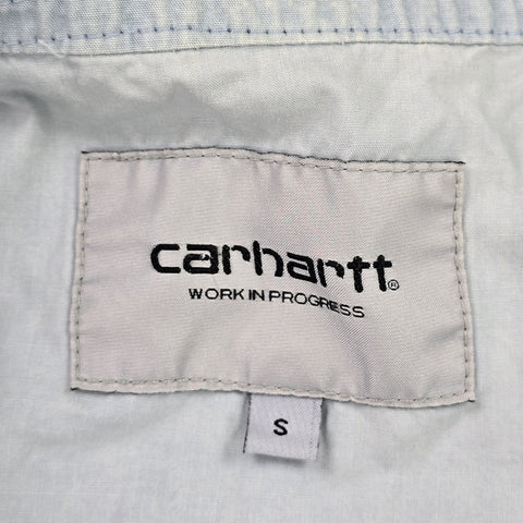 Carhartt WIP Berm Utility 1/2 Zip Anorak Jacket Blue Men's Small
