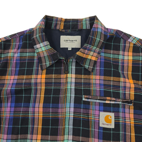 Carhartt WIP Vilay Checkered Bomber Jacket Men's XXL