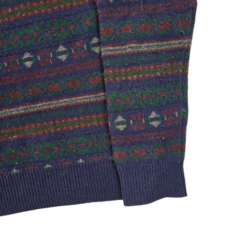 Polo Ralph Lauren Fair Isle Pattern Knitted Jumper Men's Large