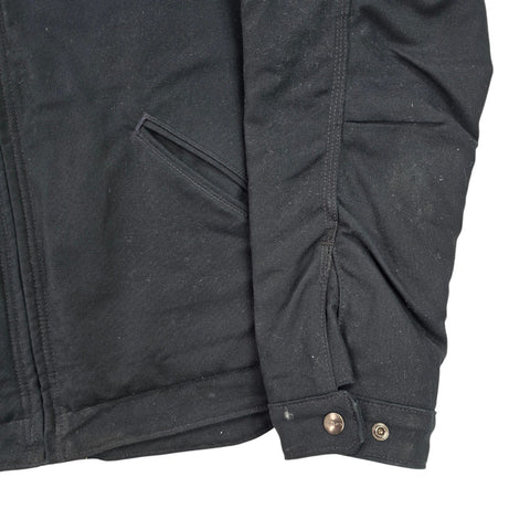 Carhartt Detroit Workwear Blanket Lined Jacket Black Men's Large