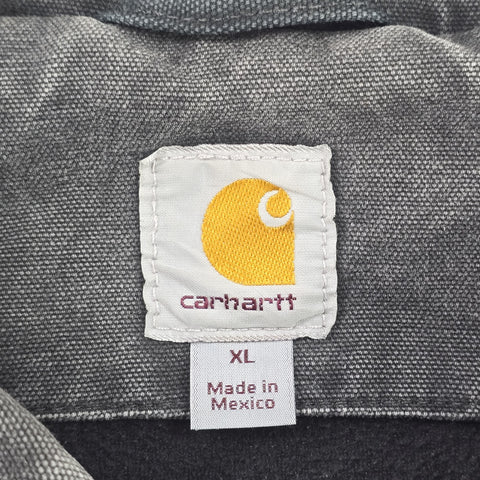 Carhartt Berwick Y2K Workwear Fleece Lined Jacket Grey Men's XL