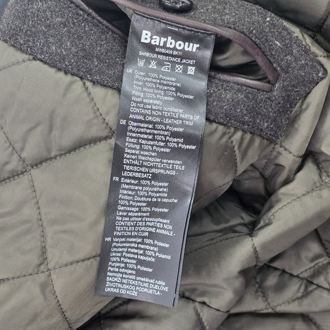 Barbour For Land Rover Resistance Jacket Black Men's Medium