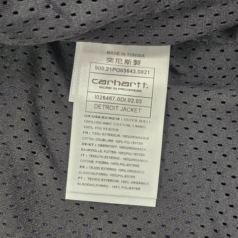 Carhartt WIP Detroit Mesh Lined Jacket Blue Men's Medium